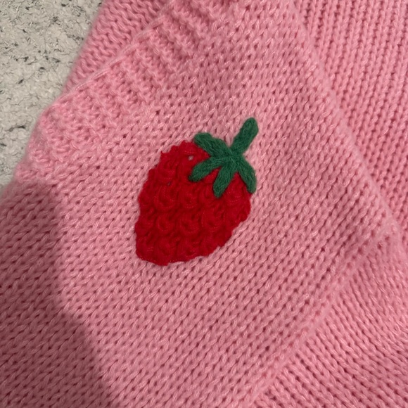 Dreamers by Debut Strawberry Cardigan - Picture 3 of 3